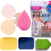 MAKEUP MAKEUP BLENDER SPONGE GĄBECZKA DO MAKIJAŻU MAKE-UP GĄBKI 6W1 ZESTAW (tds0244)